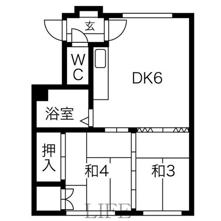 森田マンションの物件間取画像